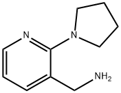 (2-Pyrrolidin-1-ylpyrid-3-yl)methylamine Structure