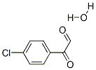 2-(4-chlorophenyl)-2-oxoacetaldehyde hydrate Structure