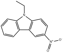 9-에틸-3-nitrocarbazole 구조식 이미지