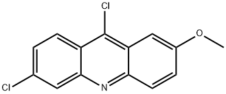 6,9-Dichloro-2-methoxyacridine 구조식 이미지