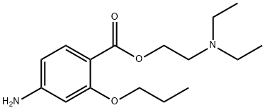 propoxycaine  Structure