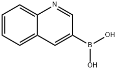 8-Quinolineboronic acid 구조식 이미지