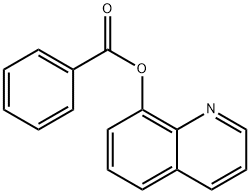 8-HYDROXYQUINOLINE BENZOATE Structure