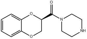 (R)-(2,3-DIHYDRO-BENZO[1,4]DIOXIN-2-YL)-PIPERAZIN-1-YL-METHANONE 구조식 이미지
