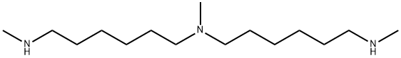 N,N',N''-TRIMETHYLBIS(HEXAMETHYLENE)TRIAMINE Structure