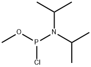 CHLORO(DIISOPROPYLAMINO)METHOXYPHOSPHINE 구조식 이미지