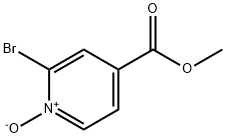 메틸2-브로모-이소니코티네이트-1-옥사이드 구조식 이미지