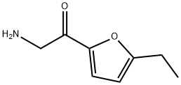 Ethanone,  2-amino-1-(5-ethyl-2-furanyl)- Structure