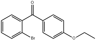 2-BROMO-4'-ETHOXYBENZOPHENONE Structure