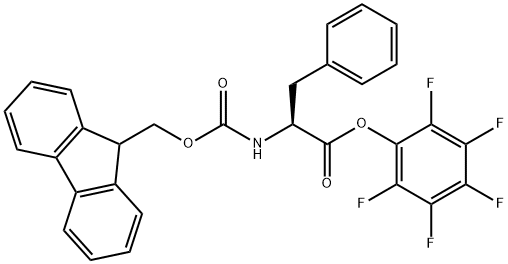 FMOC-PHE-OPFP Structure