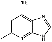 3H-이미다조[4,5-b]피리딘-7-아민,5-메틸- 구조식 이미지