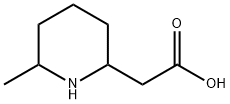 6-METHYL-2-PIPERIDINEACETIC ACID Structure