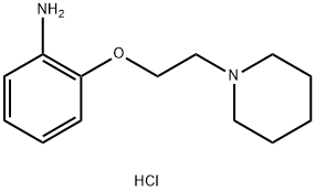 2-(2-(피페리딘-1-YL)에톡시)아닐린,HCL 구조식 이미지