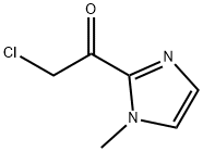 Ethanone,  2-chloro-1-(1-methyl-1H-imidazol-2-yl)- 구조식 이미지