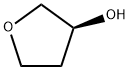 (S)-(+)-3-하이드록시 사하이드로 퓨란 구조식 이미지