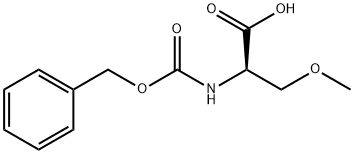 CBZ-O-METHYL-D-SERINE Structure