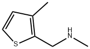 메틸-(3-메틸티오펜-2-일메틸)아민 구조식 이미지