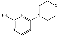 2-Amino-4-morpholin-4-yl-pyrimidine Structure