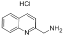 (2-QUINOLYL)METHYLAMINE HYDROCHLORIDE Structure