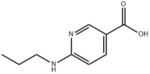 6-n-propylamino-3-pyridine carboxylic acid 구조식 이미지