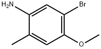 5-broMo-4-메톡시-2-메틸벤젠민 구조식 이미지