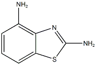 2,4-Benzothiazolediamine Structure