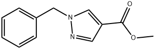 1-BENZYL-1H-PYRAZOLE-4-CARBOXYLIC ACID METHYL ESTER Structure