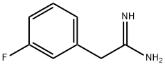 2-(3-FLUOROPHENYL)ACETIMIDAMIDE Structure