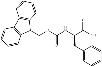 Fmoc-D-phenylalanine 구조식 이미지