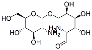 2-amino-6-O-(2-amino-2-deoxy-glucopyranosyl)-2-deoxyglucose Structure