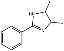 1H-Imidazole,  4,5-dihydro-4,5-dimethyl-2-phenyl- Structure