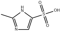 1H-이미다졸-5-술폰산,2-메틸- 구조식 이미지