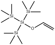 Tris(trimethylsilyl)silyloxyethylene,  Vinyloxytris(trimethylsilyl)silane Structure