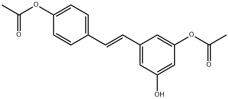 Resveratrol 3,4’Diacetate Structure