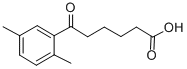 6-(2,5-DIMETHYLPHENYL)-6-OXOHEXANOIC ACID Structure