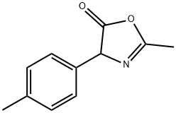 5(4H)-Oxazolone,  2-methyl-4-(4-methylphenyl)- Structure