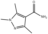 4-피라졸카르복사미드,1,3,5-트리메틸-(2CI) 구조식 이미지