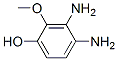 Phenol,  3,4-diamino-2-methoxy- Structure