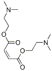 bis[2-(dimethylamino)ethyl] maleate Structure