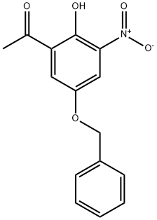 1-(5-(benzyloxy)-2-hydroxy-3-nitrophenyl)ethanone Structure