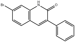 7-BROMO-3-PHENYL-2-QUINOLINOL Structure