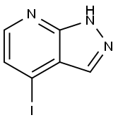 4-IODO-7-AZA-1H-INDAZOLE Structure