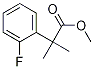 2-(2-Fluoro-phenyl)-2-Methylpropionic acid Methyl ester Structure