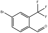 4-BROMO-2-(TRIFLUOROMETHYL)BENZALDEHYDE 구조식 이미지