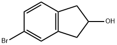 1H-Inden-2-ol,5-bromo-2,3-dihydro- 구조식 이미지
