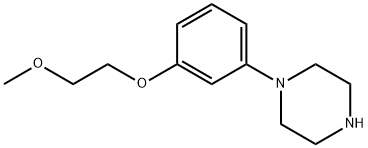 1-[3-(2-METHOXY-ETHOXY)-PHENYL]-PIPERAZINE Structure