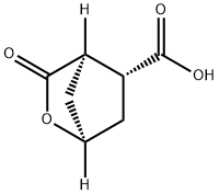 2-Oxabicyclo[2.2.1]heptane-5-carboxylic acid, 3-oxo-, (1R,4R,5R)- cinchonidine salt 구조식 이미지
