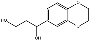 1,3-Propanediol,  1-(2,3-dihydro-1,4-benzodioxin-6-yl)- Structure