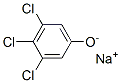 sodium 3,4,5-trichlorophenolate Structure