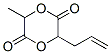 1,4-Dioxane-2,5-dione,  3-methyl-6-(2-propenyl)-  (9CI) Structure